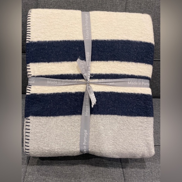 Roca Home Bedding Roca Home Blanket Cotton Blend Made In Portugal